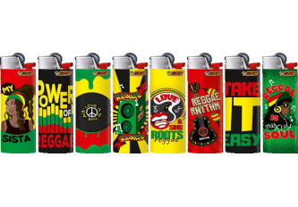 B.50 briquets BIC GM J26 REGGAE
