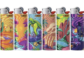 B.50 briquets BIC GM J26 HYPNO HORIZON