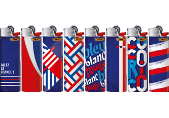 B.50 briquets BIC GM J26 DRAPEAU
