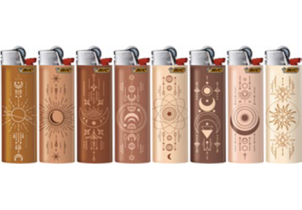 B.50 briquets BIC GM J26 TATTOO