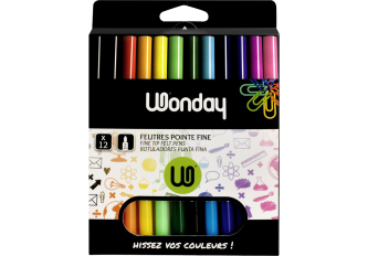 Pochette 12 feutres SCHOOL DAY