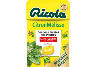 B.20 étuis RICOLA  50gr Citron & Mélisse