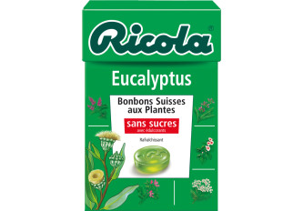 B.20 étuis RICOLA  50gr Eucalyptus