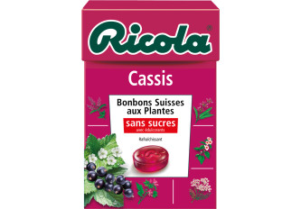 B.20 étuis RICOLA  50gr Cassis