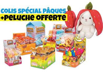 Colis FIZZY PAQUES + PELUCHE