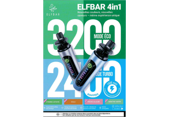 Affiche ELFBAR 4en1 A5