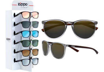 Présentoir 9+1 lunettes solaires ZIPPO