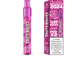 Lot 10 B.2 pods WPUFF 2.0 FRUITS ROUGES 9mg