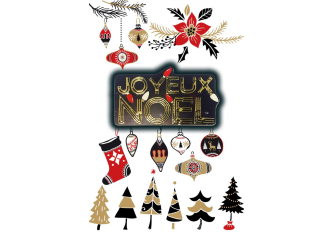 Carnet Joyeux Noël BOULE & BOTTE