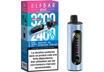 Lot 5 Kits ELFBAR 4en1 Fraicheur d'été 10mg