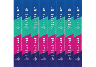Planche 7 strips ELFBAR 4en1 > RAYON