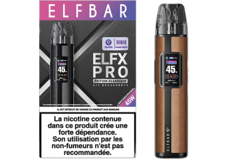 Kit ELFBAR ELFX PRO Cowboy brown