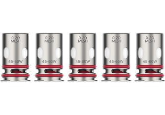 B.5 résistances GTX V2 MESH 0,2Ω