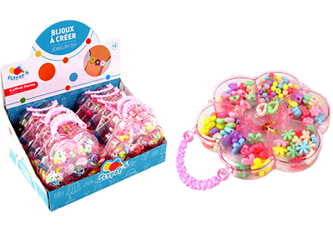 P.12 boites perles multi