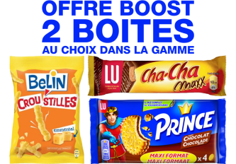 Offre BOOST 2 boites au choix