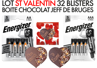 Lot St Valentin 32 blisters LR06 /LR03