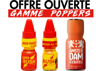 OFFRE OUVERTE GAMME 18 POPPERS
