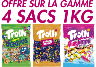 Offre sur la gamme Sac 1kg TROLLI