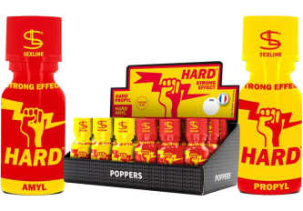 Pack 18 Poppers 15ml Hard