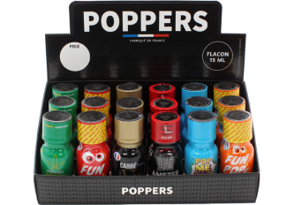 Pack 18 Poppers 15ml Mix Eté