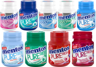 Offre MENTOS BOTTLE 4 boites au choix