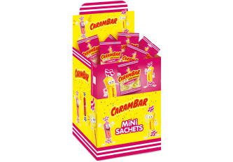 B.30 sachets mini CARAMBAR caramel l'ORIGINAL 35gr