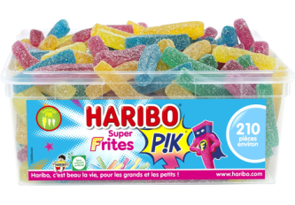 Tubo HARIBO 210 Super frites pik