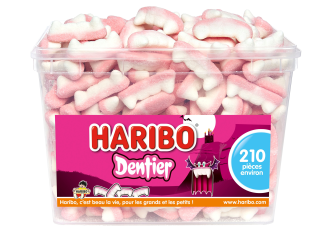 Tubo HARIBO 210 Dentiers