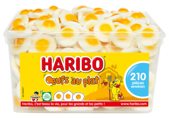 Tubo HARIBO 210 oeufs au plat