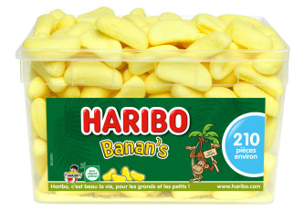 Tubo HARIBO 210 Banan's