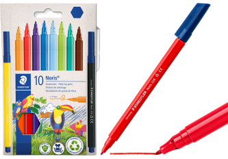 P.10 étuis 10 feutres de coloriage