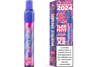 Lot 10 B.2 pods WPUFF 2.0 GRENADE MYRTILLE 17mg