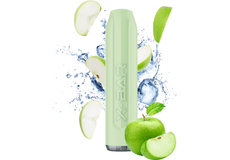 B.10 puffs XBAR V2 GREEN APPLE 20mg