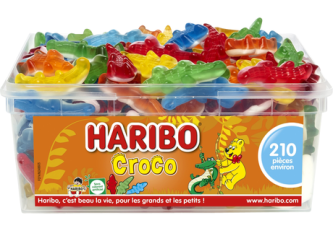 Tubo HARIBO 210 Crocodiles